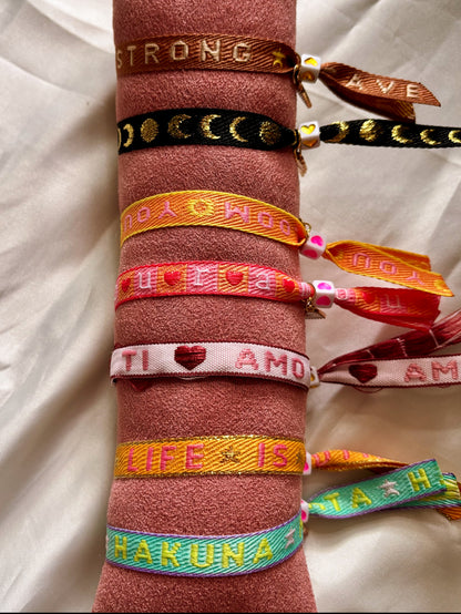 Ibiza Word Bracelet